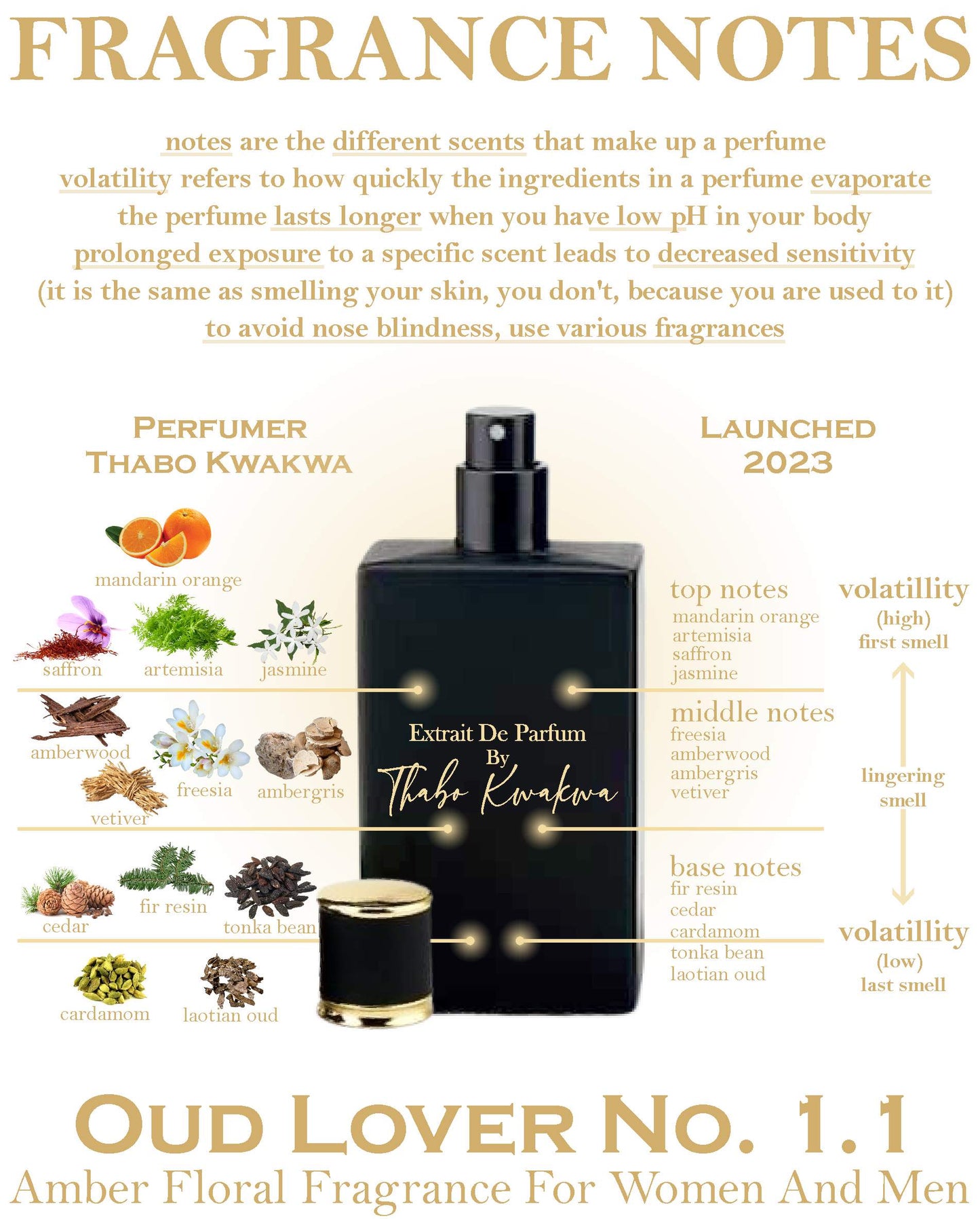 Oud Lover 1.1 - Square Bottle - Unisex