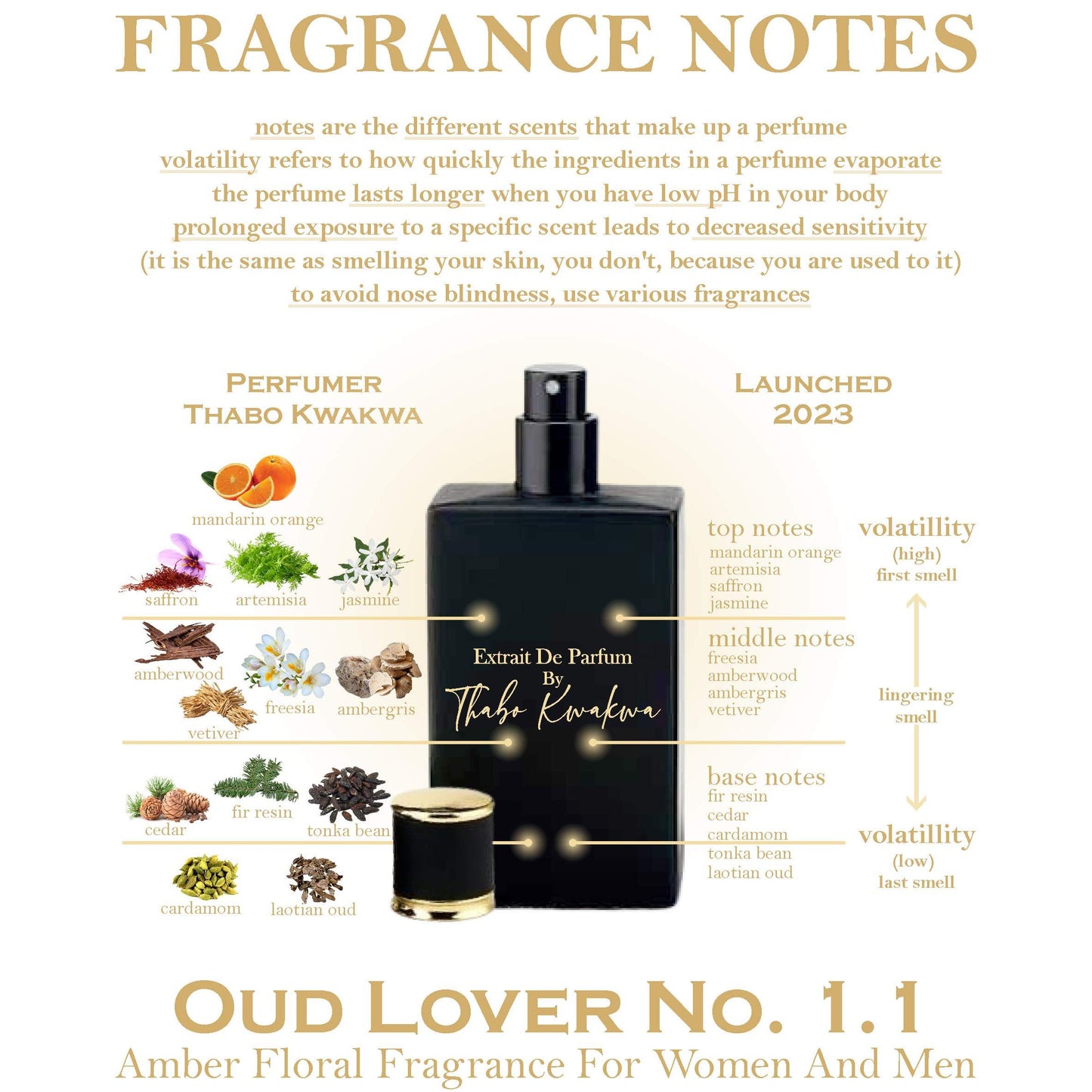 Oud Lover 1.1 - Square Bottle - Unisex
