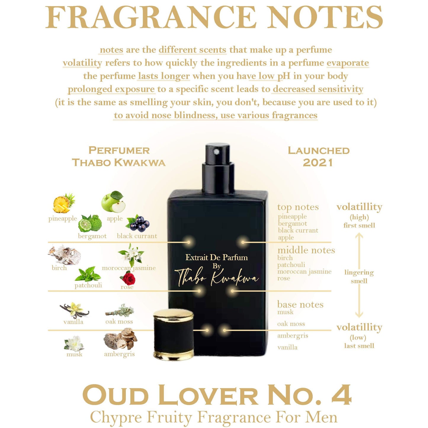 Oud Lover 4 - Square Bottle - Male