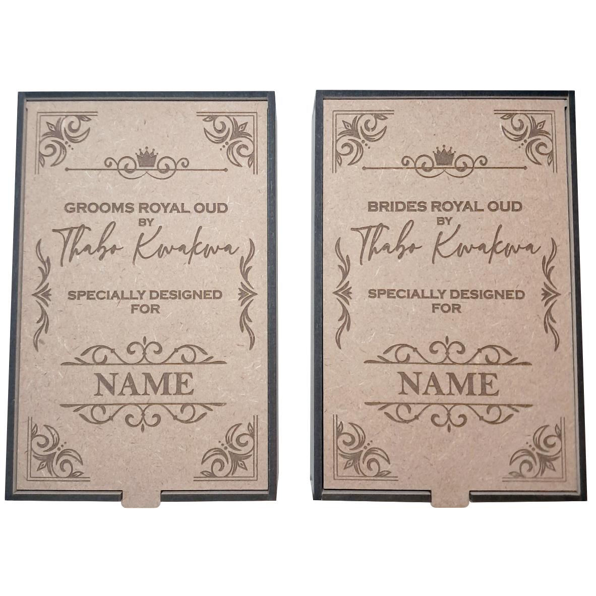 Wedding Wooden Boxes - Small -x2 - Engraved