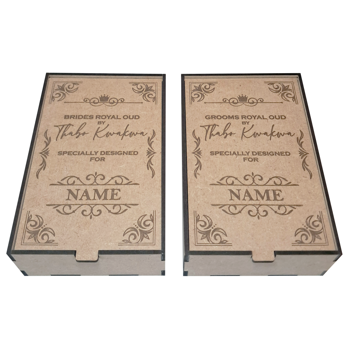 Wedding Wooden Boxes - Small -x2 - Engraved