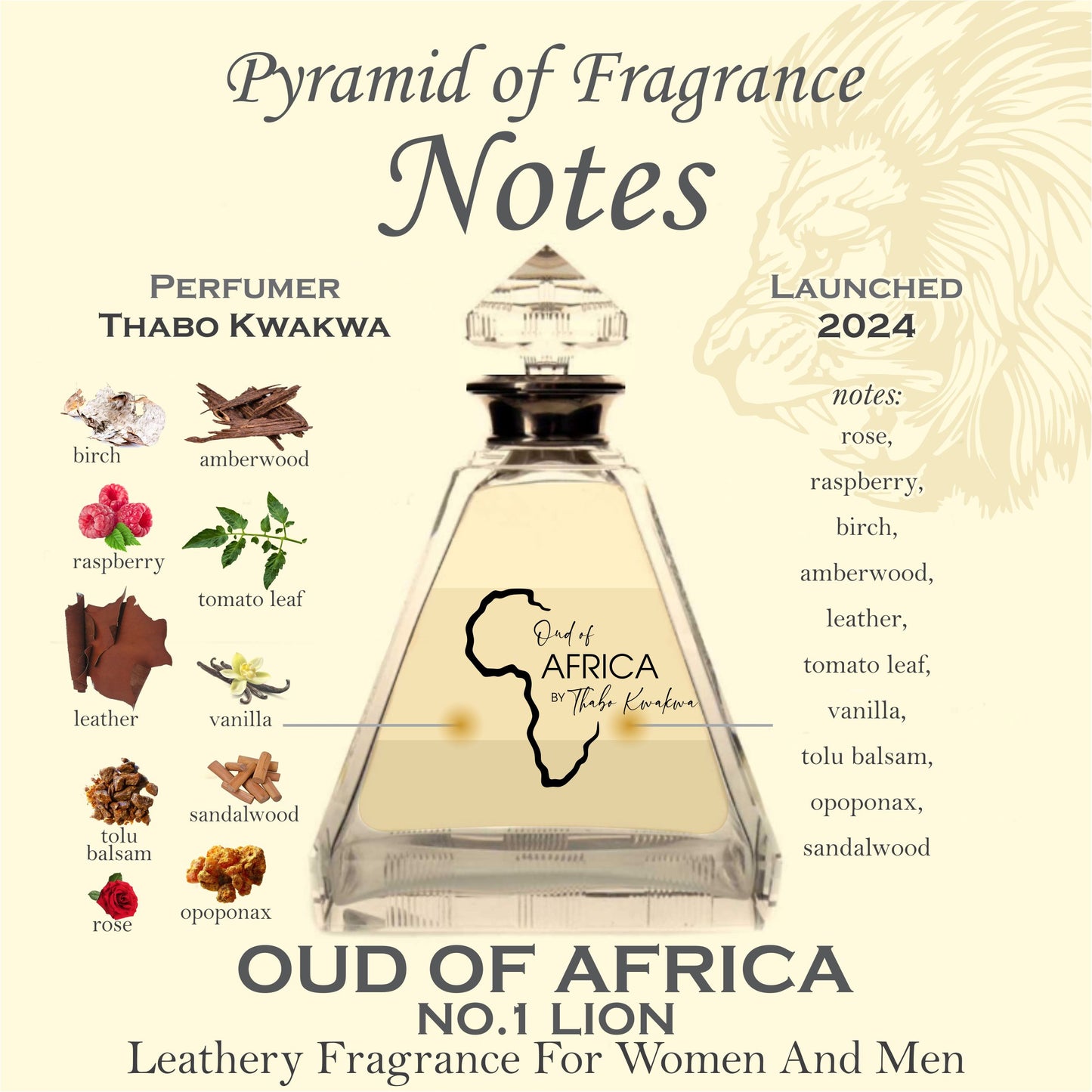 Oud Of Africa - No 1 Lion 50ml