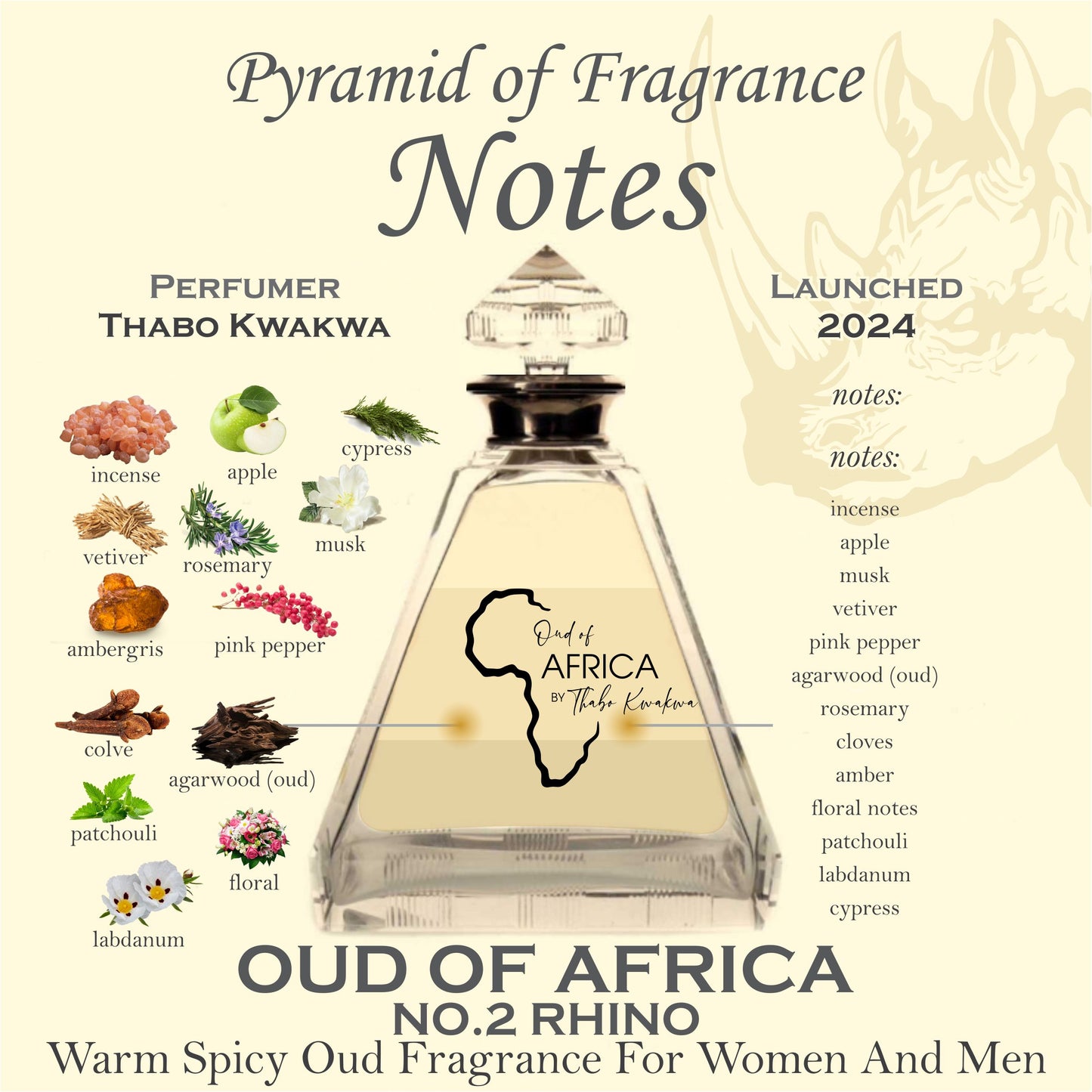 Oud Of Africa - No 2 Rhino 50ml