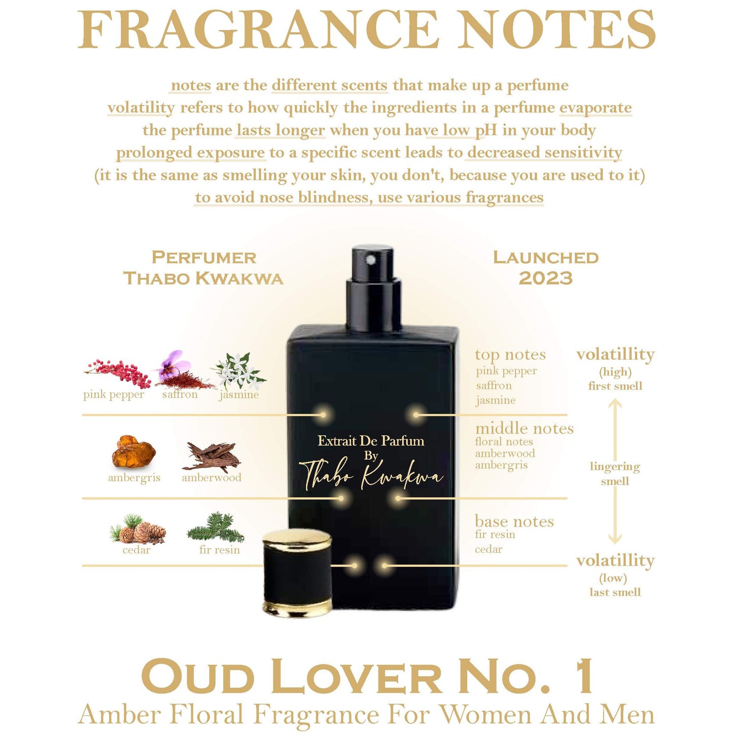 Oud Lover 1 - Square Bottle - Unisex BLACK FRIDAY SALE 2025
