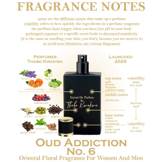 Oud Addiction 6 - Square Bottle - Unisex