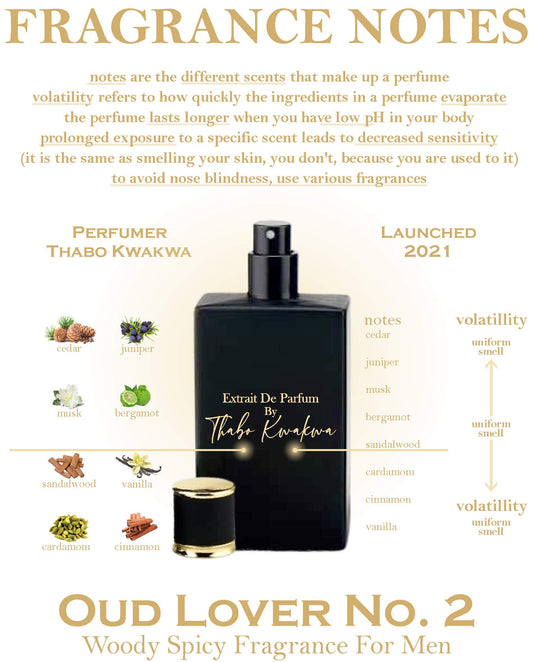 Oud Lover 2 - Square Bottle - Male