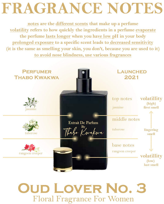 Oud Lover 3 - Square Bottle - Female