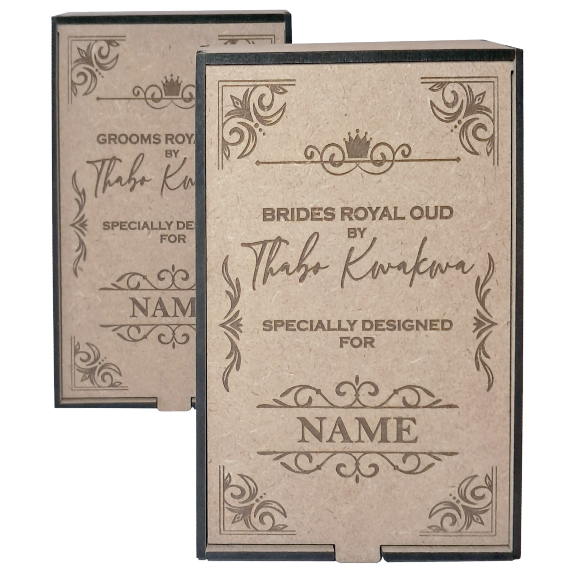 Wedding Wooden Boxes - Small -x2 - Engraved