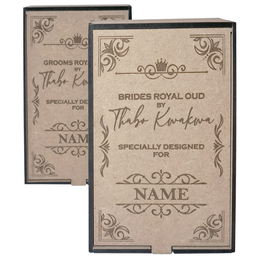Wedding Wooden Boxes - Small -x2 - Engraved